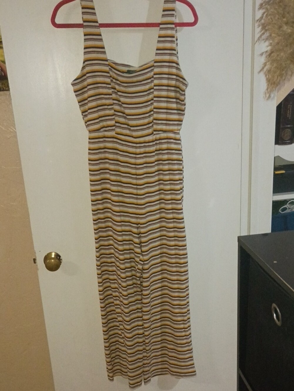 Wild Fable Striped Ribbed Jumpsuit - Size Medium